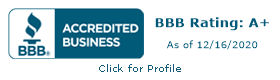 better business bureau accredited business rating A+